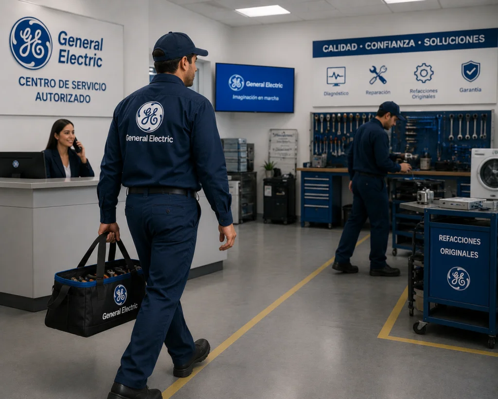 Técnico General Electric atendiendo hornos, estufas y plantillas GE en Valledupar