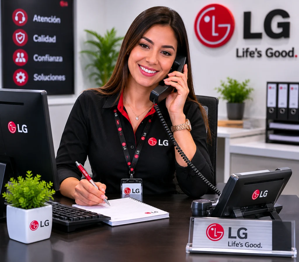 Equipo de servicio técnico autorizado LG en Valledupar