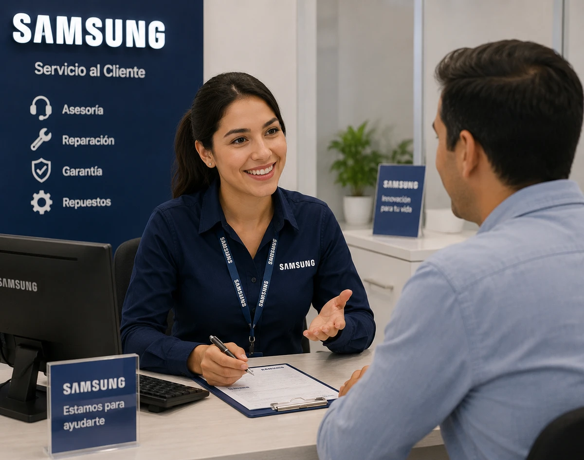 Equipo de servicio técnico autorizado Samsung en Valledupar